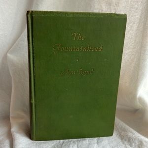 1944 The Fountainhead by Ayn Rand - Vintage Book